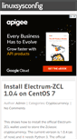 Mobile Screenshot of linuxsysconfig.com